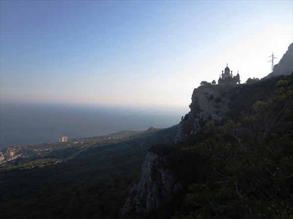 Храм Воскресения Христова в Форосе (Севастополь) 1892 г